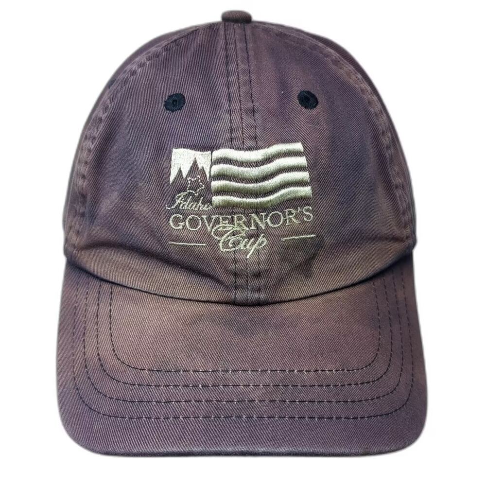 Cutter & Buck Idaho Governor's Cup Blue Hat Baseball Cap OS Slideback Logo